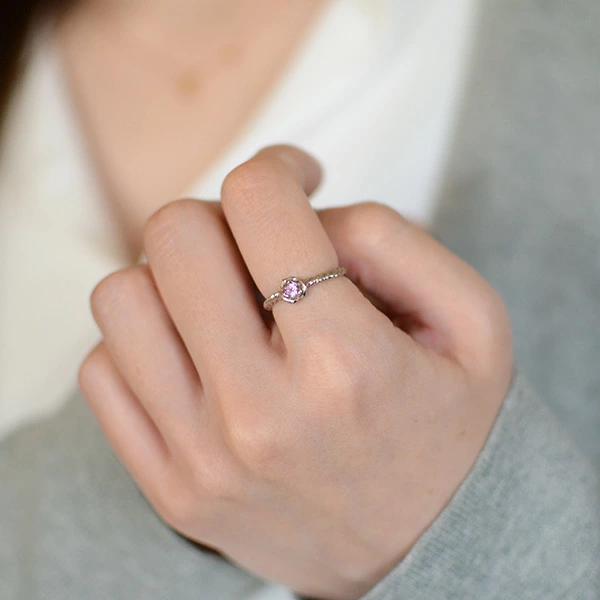 umu -アム- FINE JEWELRY STUIDIOピンクトパーズ リング 「romantica」rg0936_i2.jpg