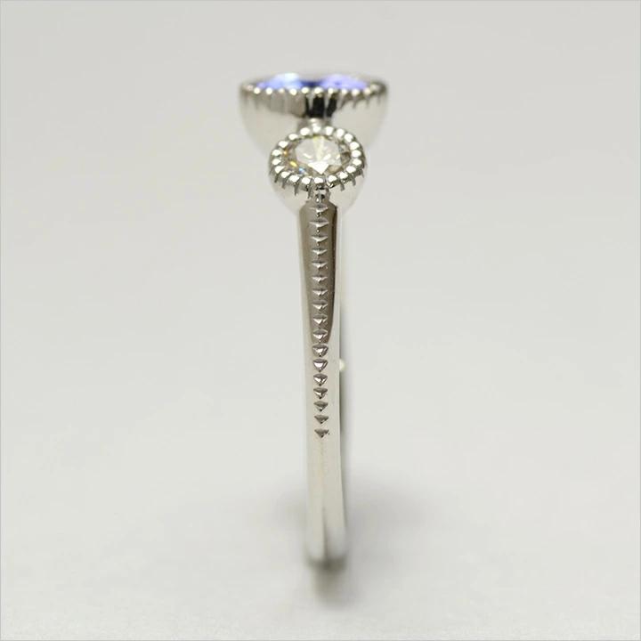 umu -アム- FINE JEWELRY STUIDIOK18 タンザナイト ダイヤモンド リング 「pianto」rg0943_y.jpg