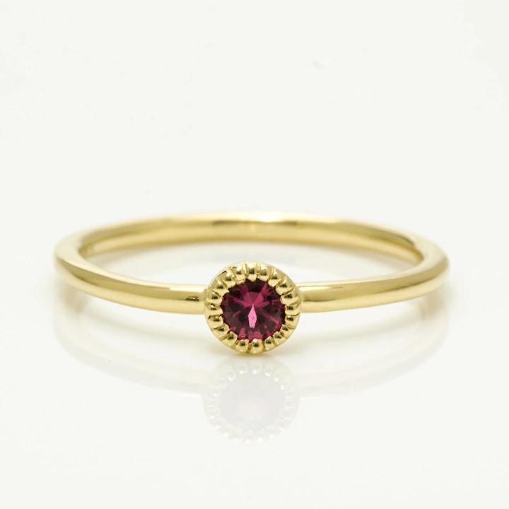 umu -アム- FINE JEWELRY STUIDIOK18 レディッシュサファイア リング 「pupo」rg0950_m.jpg