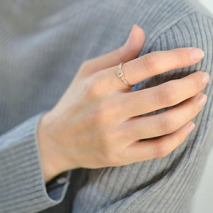 umu -アム- FINE JEWELRY STUIDIOローズクォーツ ダイヤモンド リング 「osteriggio」rg0951_i3.jpg