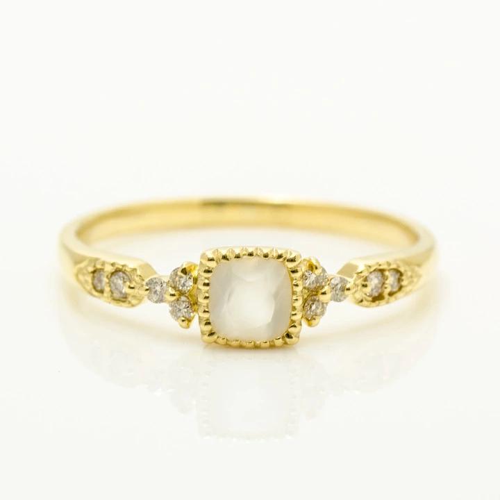 umu -アム- FINE JEWELRY STUIDIOムーンストーン ダイヤモンド リング 「osteriggio」rg0952_m.jpg