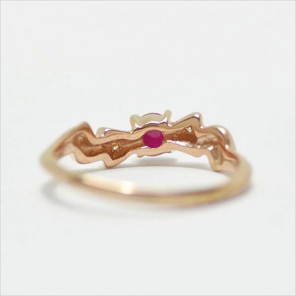umu -アム- FINE JEWELRY STUIDIOルビー ダイヤモンド リング 「nodino」rg0954_u.jpg