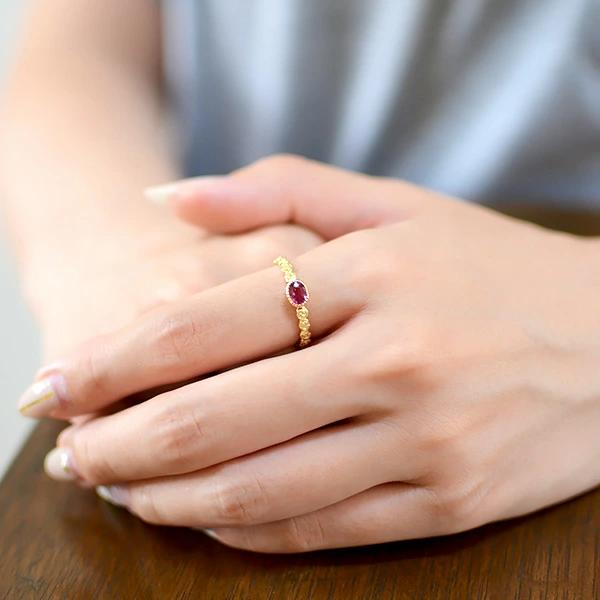 umu -アム- FINE JEWELRY STUIDIOルビー バラモチーフ リング 「rosa」rg0959_i2.jpg