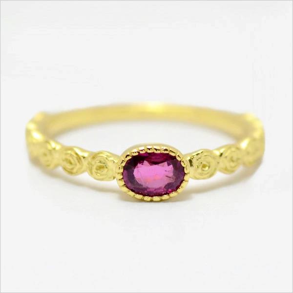 umu -アム- FINE JEWELRY STUIDIOルビー バラモチーフ リング 「rosa」rg0959_m.jpg