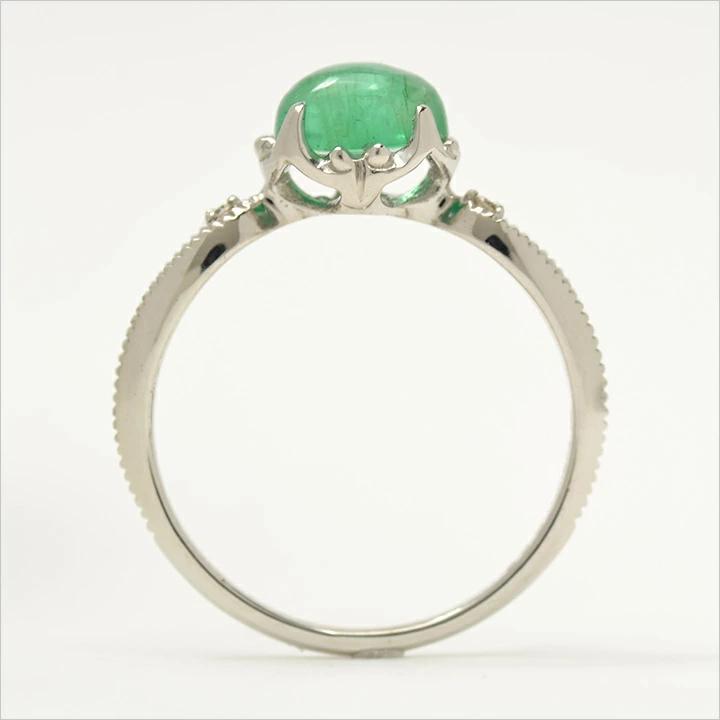 umu -アム- FINE JEWELRY STUIDIOK18 エメラルド ダイヤモンド リング 「florido」rg0963_s.jpg