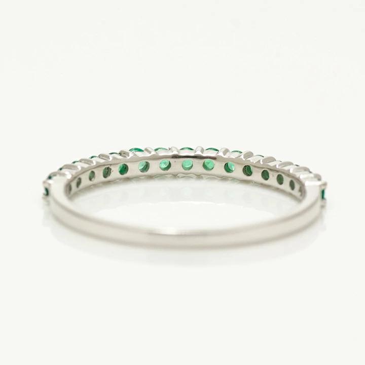 umu -アム- FINE JEWELRY STUIDIOK18 エメラルド エタニティ リング 「fila」rg0969_u.jpg