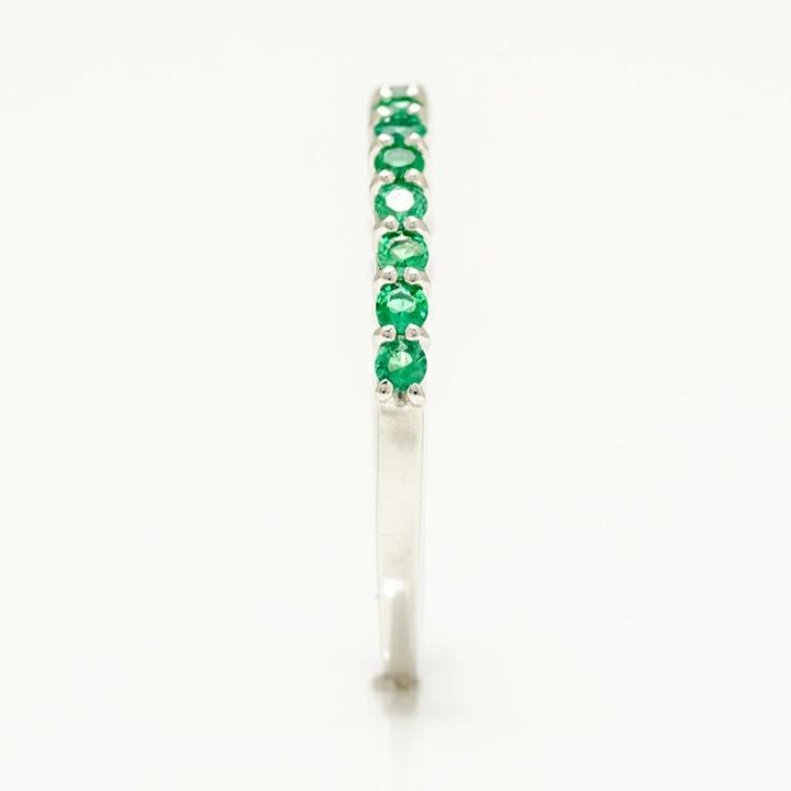 umu -アム- FINE JEWELRY STUIDIOK18 エメラルド エタニティ リング 「fila」rg0969_y.jpg