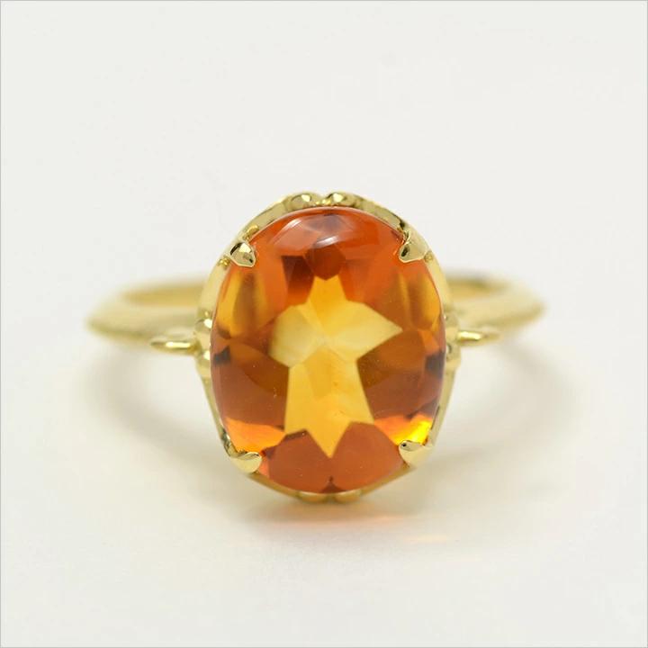umu -アム- FINE JEWELRY STUIDIOシトリン リング 「caramella」rg0970_m.jpg