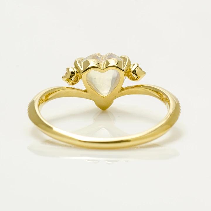 umu -アム- FINE JEWELRY STUIDIOK18 ブルームーンストーン ダイヤモンド ハート リング 「ragazza」rg0976_u.jpg