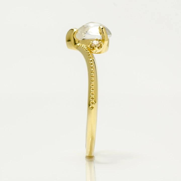 umu -アム- FINE JEWELRY STUIDIOK18 ブルームーンストーン ダイヤモンド ハート リング 「ragazza」rg0976_y.jpg