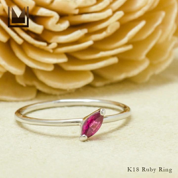 umu -アム- FINE JEWELRY STUIDIOマーキス ルビー リング 「minuto」rg0980_1.jpg