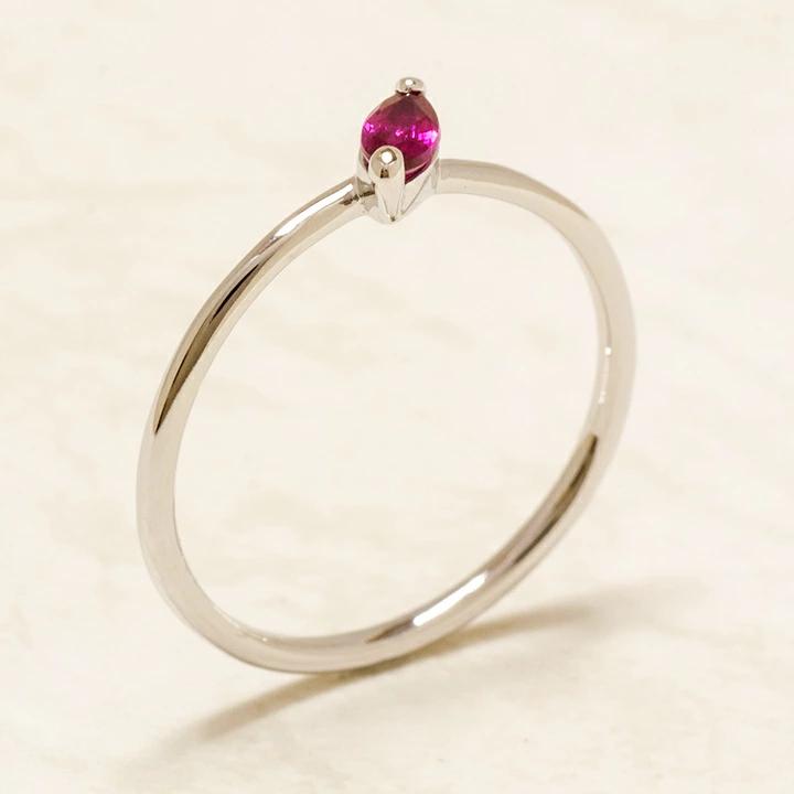 umu -アム- FINE JEWELRY STUIDIOマーキス ルビー リング 「minuto」rg0980_kanban2.jpg