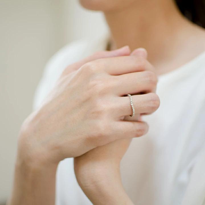 umu -アム- FINE JEWELRY STUIDIOダイヤモンド Vライン エタニティリング 「flesso」rg0982_i2.jpg