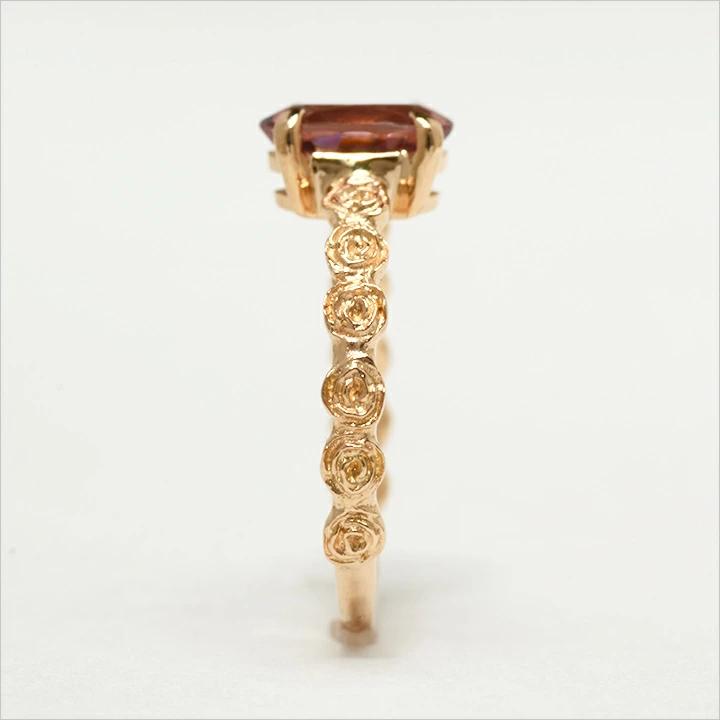 umu -アム- FINE JEWELRY STUIDIOピンクトルマリン バラモチーフ リング 「rosa」rg0985_y.jpg