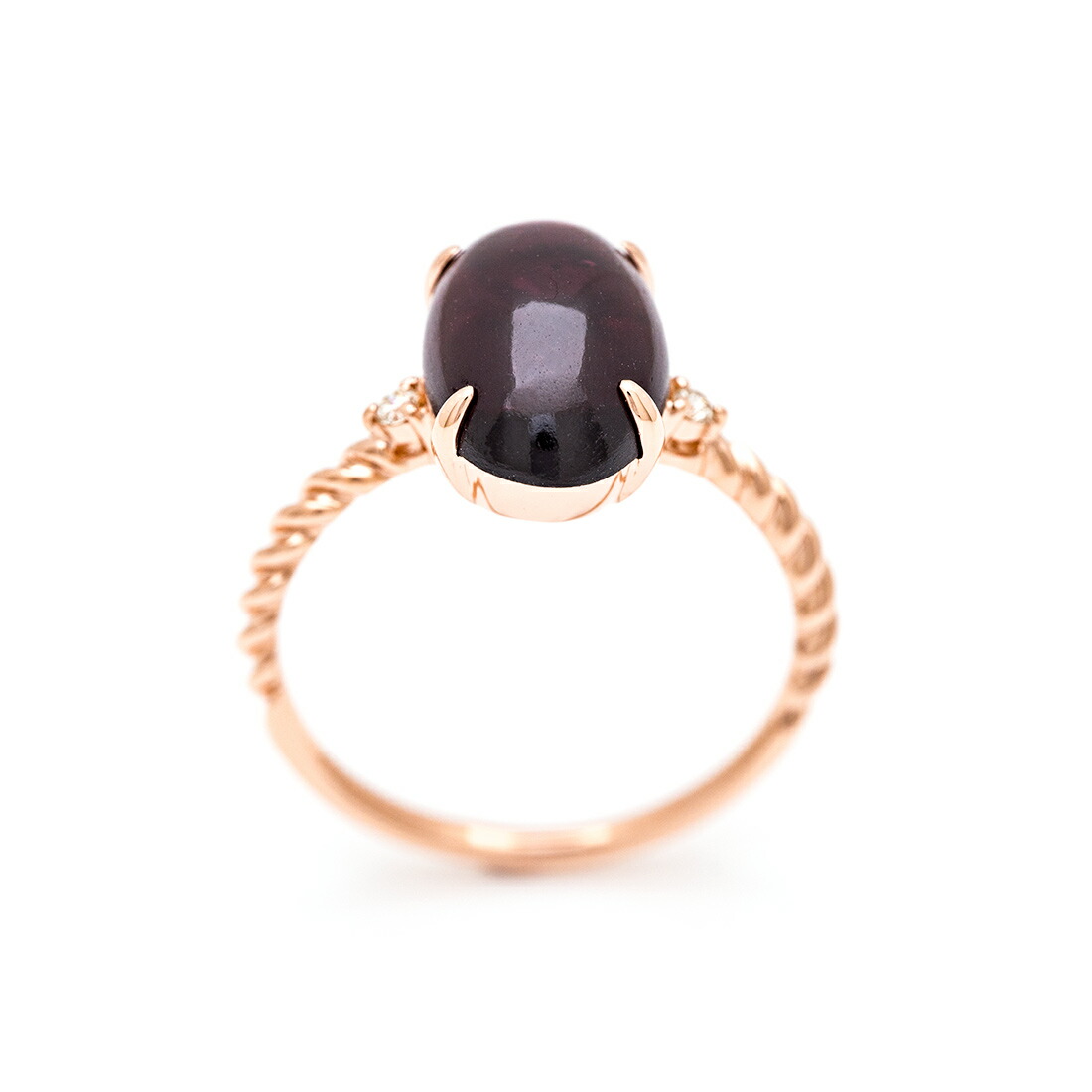 umu -アム- FINE JEWELRY STUIDIOガーネット ダイヤモンド リング 「aragosta」rg0987_s.jpg