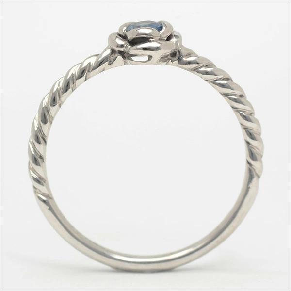 umu -アム- FINE JEWELRY STUIDIOサンタマリアアクアマリン ローズ リング 「romantica」rg0994_s.jpg