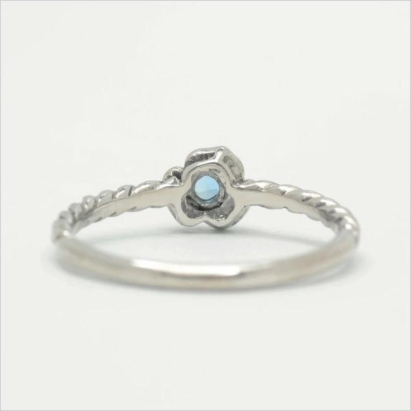 umu -アム- FINE JEWELRY STUIDIOサンタマリアアクアマリン ローズ リング 「romantica」rg0994_u.jpg