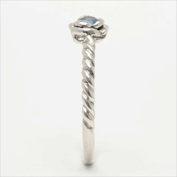 umu -アム- FINE JEWELRY STUIDIOサンタマリアアクアマリン ローズ リング 「romantica」rg0994_y.jpg