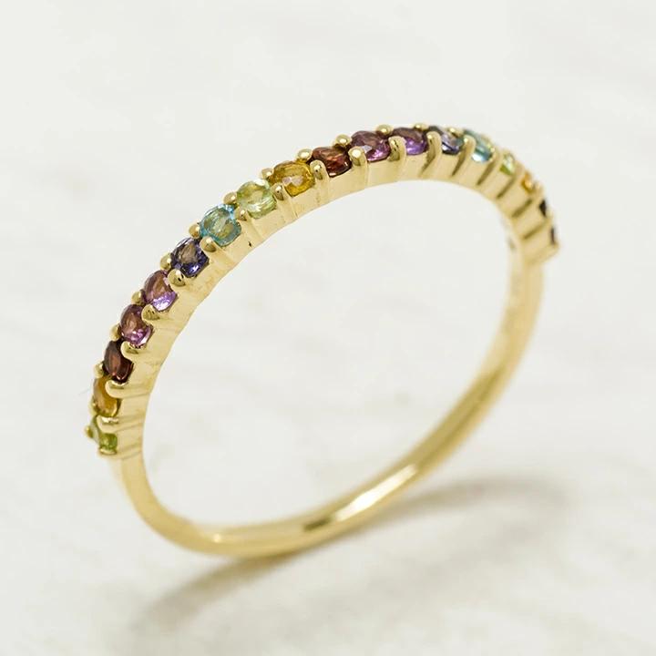 umu -アム- FINE JEWELRY STUIDIOK18 アミュレット エタニティ リング 「fila」rg0996_kanban2.jpg