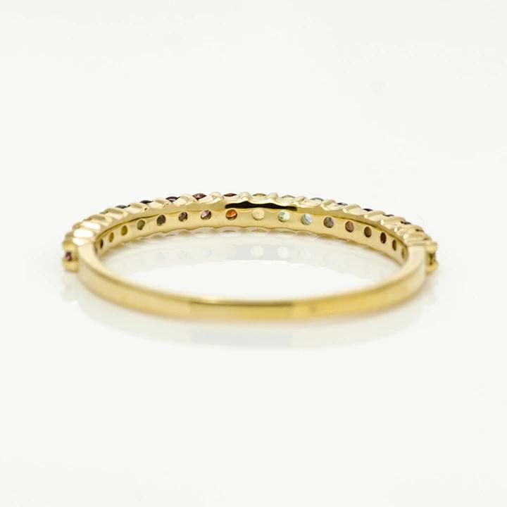 umu -アム- FINE JEWELRY STUIDIOK18 アミュレット エタニティ リング 「fila」rg0996_u.jpg