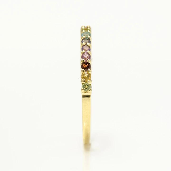 umu -アム- FINE JEWELRY STUIDIOK18 アミュレット エタニティ リング 「fila」rg0996_y.jpg