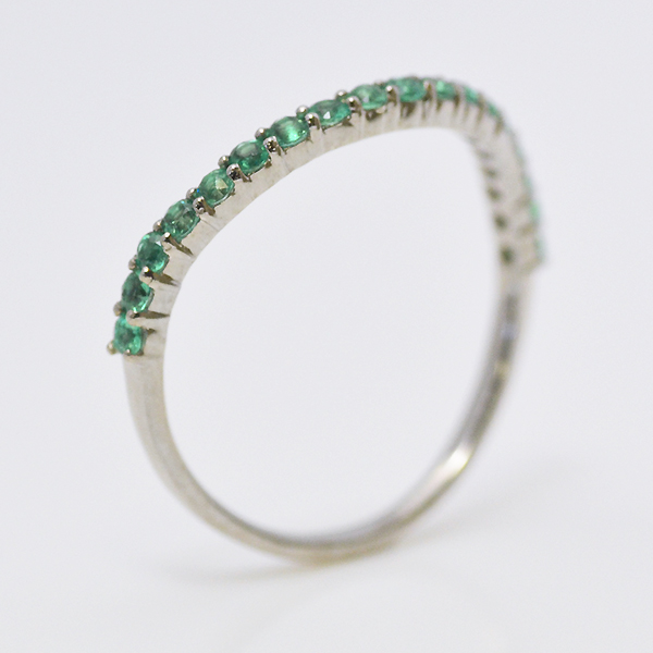 umu -アム- FINE JEWELRY STUIDIOPT900 エメラルド エタニティリング 「fiotto」rg1006_s.jpg