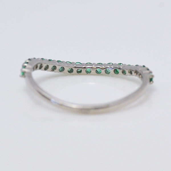 umu -アム- FINE JEWELRY STUIDIOPT900 エメラルド エタニティリング 「fiotto」rg1006_u.jpg