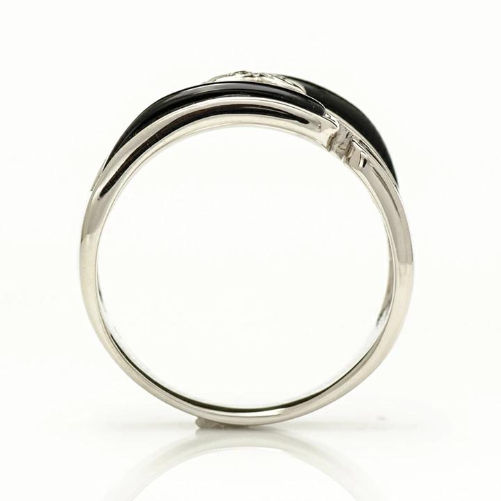 umu -アム- FINE JEWELRY STUIDIOK18 オニキス ダイヤモンド リング 「robusto」rg1007_s.jpg