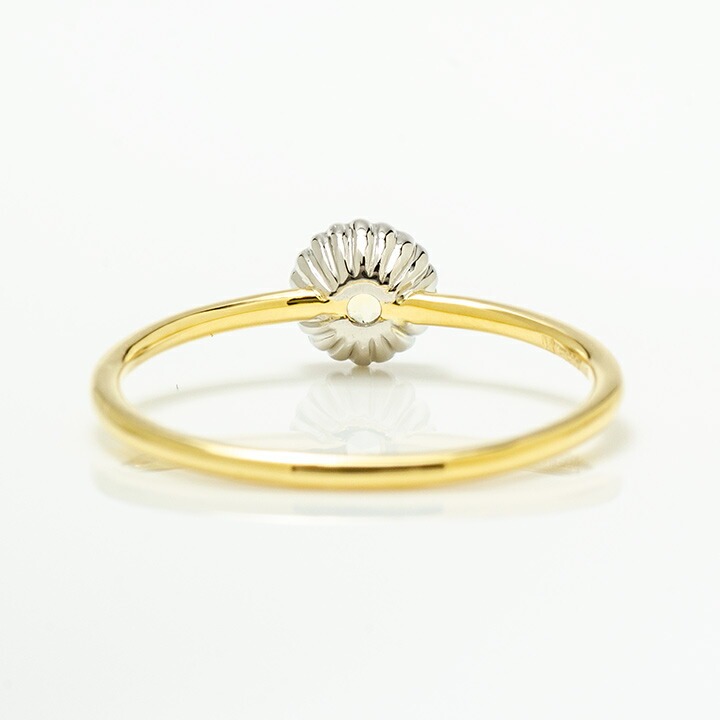 umu -アム- FINE JEWELRY STUIDIOK18/PT900 ブルームーンストーン コンビネーション リング 「figaro」rg1017_u.jpg