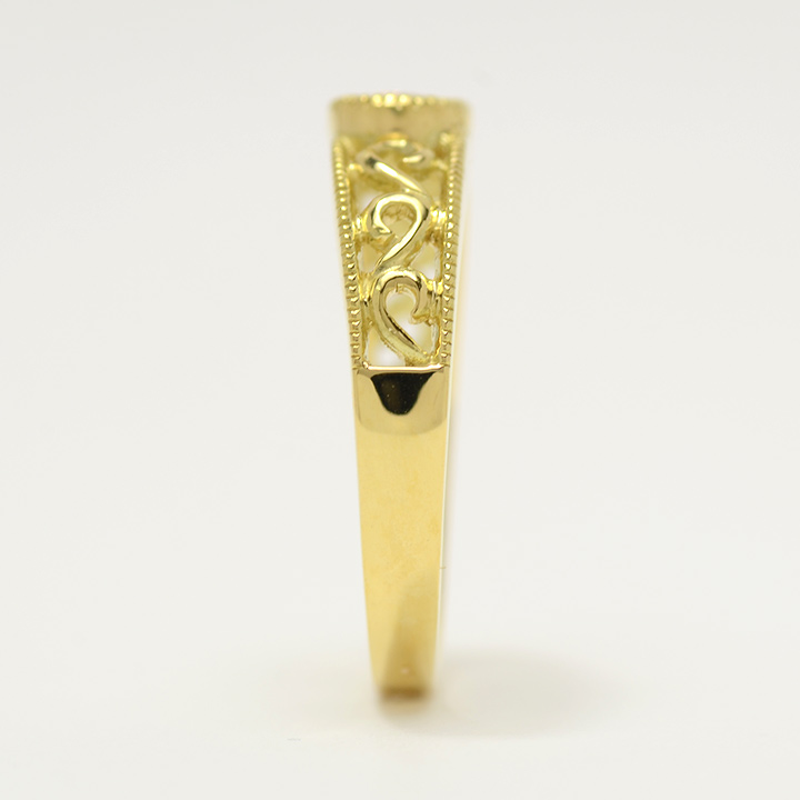 umu -アム- FINE JEWELRY STUIDIOK18 インペリアルトパーズ アイビーモチーフ リング 「berso」rg1023_y.jpg