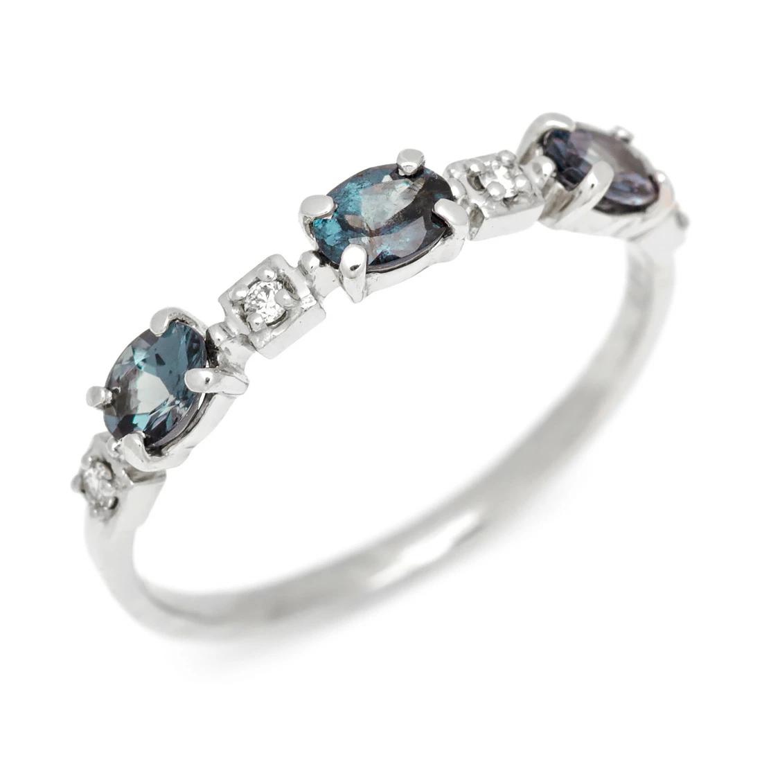 えむえす★カラーチェンジガーネット&アレキサンドライト★リングオーダー えむえす様専用☆カラーチェンジガーネット&アレキサンドライト