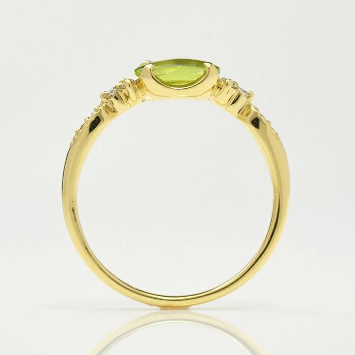 umu -アム- FINE JEWELRY STUIDIOペリドット ダイヤモンド リング 「amanza」rg1026_s.jpg