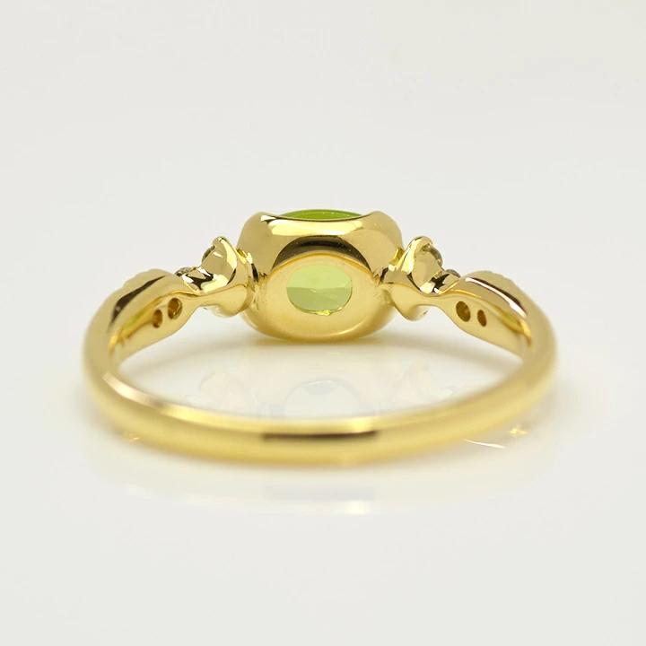 umu -アム- FINE JEWELRY STUIDIOペリドット ダイヤモンド リング 「amanza」rg1026_u.jpg