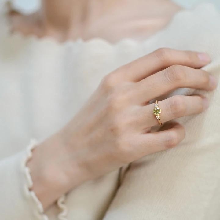 umu -アム- FINE JEWELRY STUIDIOマリガーネット ダイヤモンド リング 「tazzina」rg1028_i3.jpg