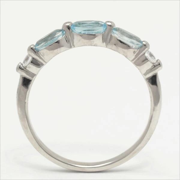 umu -アム- FINE JEWELRY STUIDIOブルートパーズ キュービックジルコニア リング 「uberta」rg1031_s.jpg