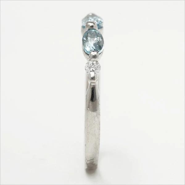 umu -アム- FINE JEWELRY STUIDIOブルートパーズ キュービックジルコニア リング 「uberta」rg1031_y.jpg