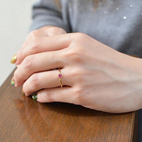 umu -アム- FINE JEWELRY STUIDIOルビー リング 「snello」rg1034_i2.jpg
