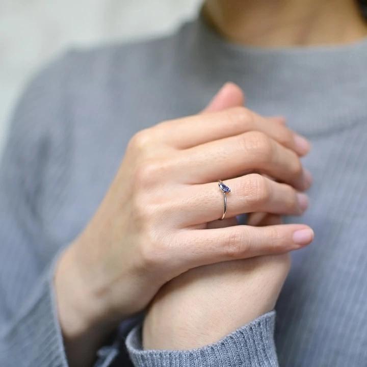 umu -アム- FINE JEWELRY STUIDIOマーキス タンザナイト リング 「minuto」rg1038_i2.jpg