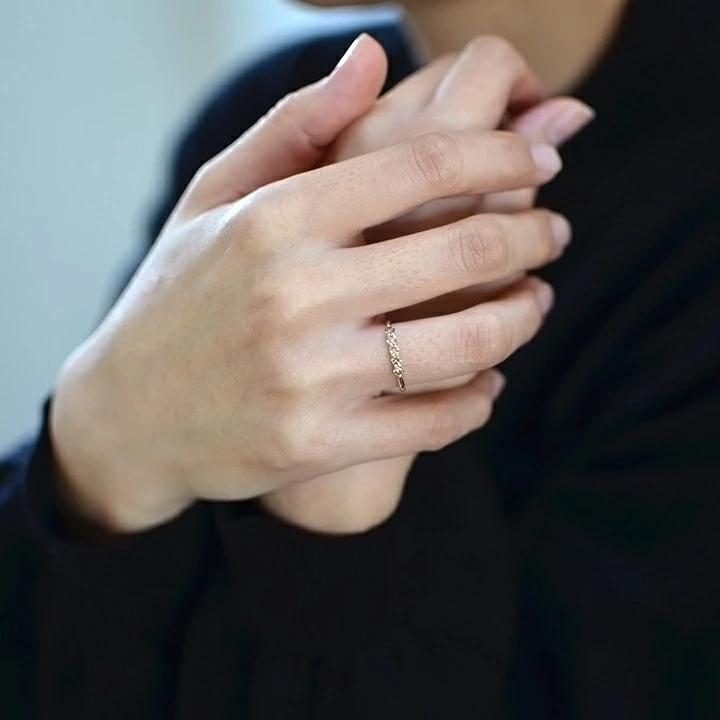 umu -アム- FINE JEWELRY STUIDIOブラウンダイヤモンド 0.3ct リング 「clarita」rg1039_i2.jpg