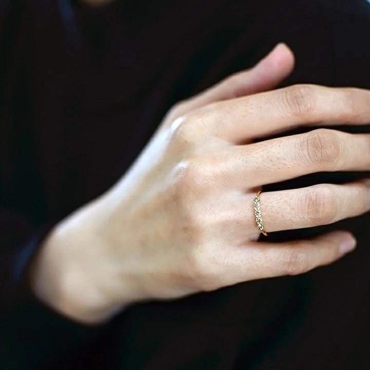 umu -アム- FINE JEWELRY STUIDIOブラウンダイヤモンド 0.3ct リング 「clarita」rg1039_i3.jpg