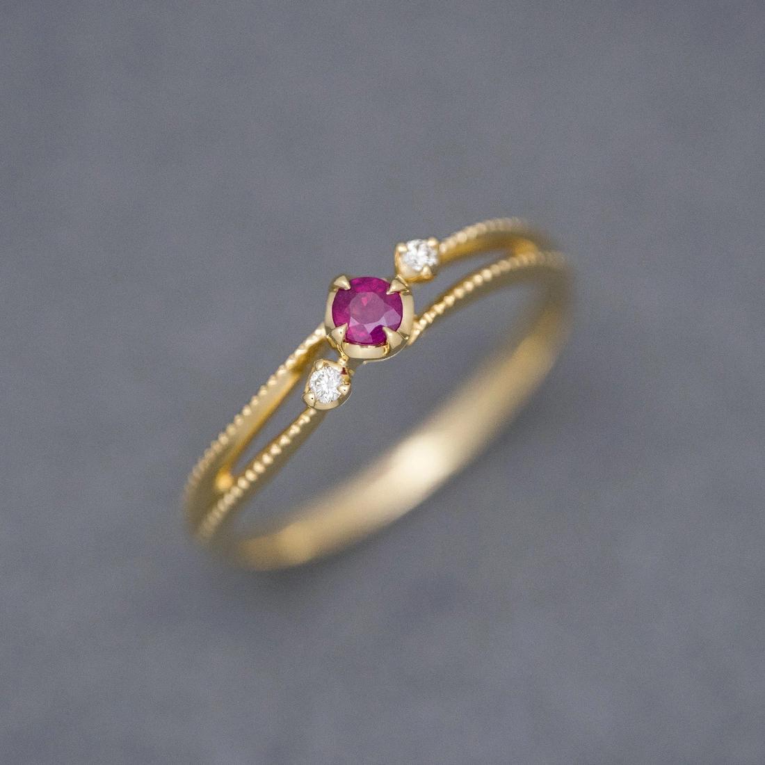 umu -アム- FINE JEWELRY STUIDIOルビー ダイヤモンド リング 「cresta」rg1050_kanban2.jpg