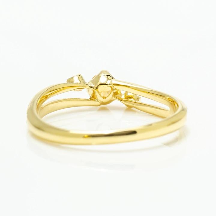 umu -アム- FINE JEWELRY STUIDIOK18 マンダリンガーネット ダイヤモンド リング 「cresta」rg1051_u.jpg