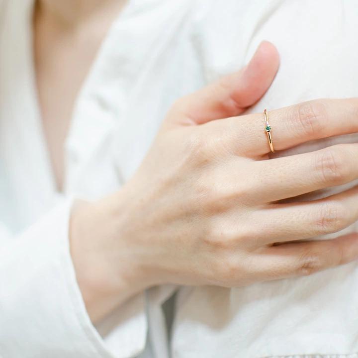 umu -アム- FINE JEWELRY STUIDIOカラーストーン リング 「semente」rg1053_i3.jpg