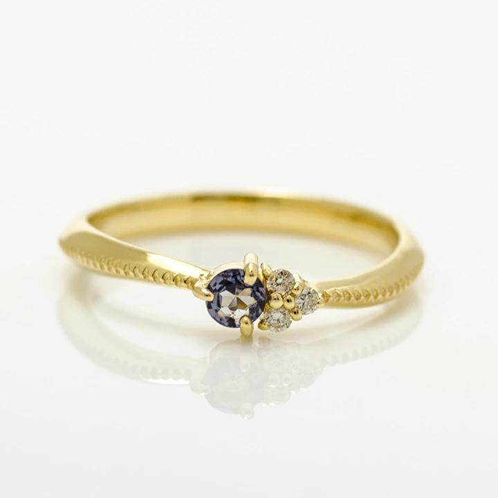 umu -アム- FINE JEWELRY STUIDIOカラーチェンジガーネット ダイヤモンド リング 「leggiadro」rg1064_m.jpg