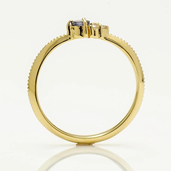 umu -アム- FINE JEWELRY STUIDIOカラーチェンジガーネット ダイヤモンド リング 「leggiadro」rg1064_s.jpg