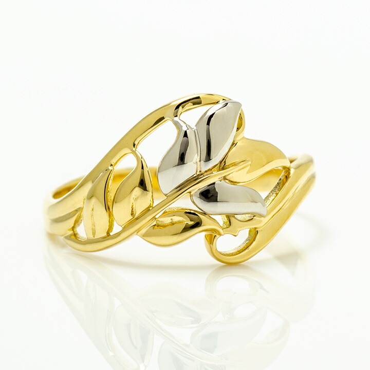 umu -アム- FINE JEWELRY STUIDIOリーフモチーフ リング 「chioma」rg1067_m.jpg