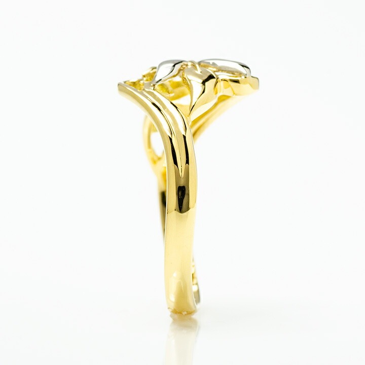 umu -アム- FINE JEWELRY STUIDIOリーフモチーフ リング 「chioma」rg1067_y.jpg