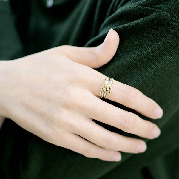umu -アム- FINE JEWELRY STUIDIOリーフ リング 「cotile」rg1068_i2.jpg