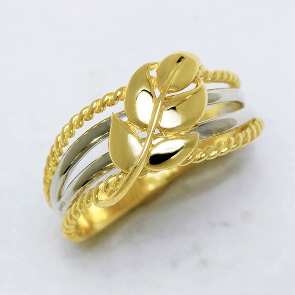 umu -アム- FINE JEWELRY STUIDIOリーフ リング 「cotile」rg1068_kanban2.jpg