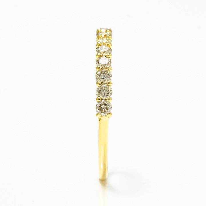 K18 ダイヤモンド 0.5ct エタニティリング[商品番号:RG1071 K18 ダイヤモンド 0.5ct エタニティリング[商品番号:RG1071